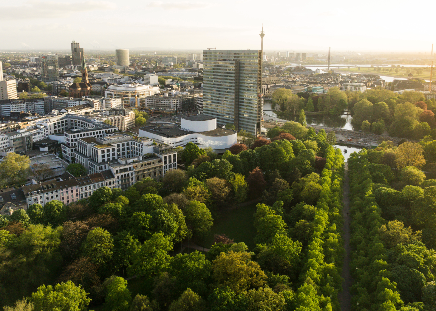 Hofgarten in Düsseldorf